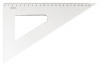 Vonalzó Koh-i-noor háromszög 60 fokos 16 cm 744750