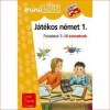 Foglalkoztató füzet MiniLÜK Játékos német 1