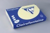 Másolópapír színes Clairefontaine Trophée A/3 80g pasztell kanárisárga 500 ív/csomag