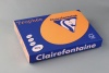 Másolópapír színes Clairefontaine Trophée A/3 80g pasztell narancssárga 500 ív/csomag