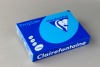 Másolópapír színes Clairefontaine Trophée A/4 160g intenzív kék 250 ív/csomag
