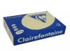 Másolópapír színes Clairefontaine Trophée A/4 160g pasztell sötétkrém 250 ív/csomag