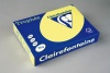 Másolópapír színes Clairefontaine Trophée A/4 80g neonsárga 500 ív/csomag