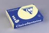 Másolópapír színes Clairefontaine Trophée A/4 80g pasztell kanárisárga 500 ív/csomag