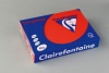 Másolópapír színes Clairefontaine Trophée A/4 80g intenzív korallpiros 500 ív/csomag