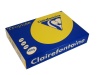 Másolópapír színes Clairefontaine Trophée A/4 160g intenzív napsárga 250 ív/csomag
