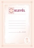 Oklevél pd A/4 álló címeres V.