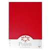 Boríték Clairefontaine Pollen LC/6 szilikonos bordó