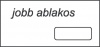 Boríték LA/4 öntapadós jobb ablakos