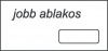 Boríték LA/4 szilikonos jobb ablakos