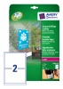 Etikett címke Avery Zweckform 190x135 mm lézer címke időjárásálló poliészter 10 ív 20 db/csomag L7090