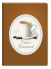 Füzet Clairefontaine Cahiers Gourmand 148x210 mm 48 lapos puha fedeles vonalas Coffee