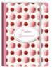 Füzet Clairefontaine Cahiers Gourmand 105x148 mm 72 lapos puha fedeles gumis vonalas Raspberry Ice Cream