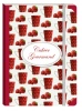 Füzet Clairefontaine Cahiers Gourmand 105x148 mm 72 lapos puha fedeles gumis vonalas Cup Strawberries