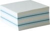 Kockatömb pd 10x10x5 cm fehér + színes lapok