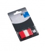 Oldaljelölő műanyag Info Notes Info Flag 25x43 mm 50 lapos áttetsző piros