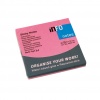 Öntapadós jegyzettömb Info Notes 75x75 mm 80 lapos élénk pink
