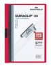 Clip-mappa Durable Duraclip A/4 30 lapig piros