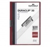 Clip-mappa Durable Duraclip A/4 60 lapig padlizsán