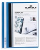 Gyorsfűző PVC Durable Duraplus A/4 áttetsző zsebes előlap kék