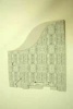 Iratpapucs karton összehajtható pd A/4 7 cm gerinccel karton textil szürke