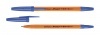 Golyóstoll Centrum Orange 0.7 mm kék eldobható