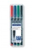Marker Staedtler Lumocolor permanent S 4 db-os klt.