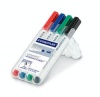 Táblamarker Staedtler Lumocolor Compact kerek 4 db-os klt.