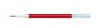 Golyóstoll betét Uni UMR-87 (UMN-207-hez) 0.7 mm piros