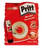Ragasztószalag Pritt 19 mm x 25 m kristálytiszta olló nélküli