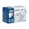 Gemkapocs Ico 28 mm nikkel 100 db/doboz