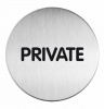 Tájékoztatótábla Durable Picto 83 mm private