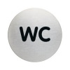 Tájékoztatótábla Durable Picto 83 mm WC