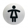 Tájékoztatótábla Durable Picto 83 mm női WC