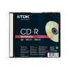 CD-R TDK 700 MB írharó 52x 80 min vékony tok