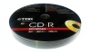 CD-R 80 TDK 700 MB írharó 52x 80 min 10 db/csomag fólia hengerben