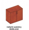 Irattartó szekrény Kwantum-308 KNK12-308 körte-konyak 80/80.4/42 cm