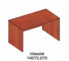 Íróasztal Kwantum-308 KNB02-308 körte-konyak 140/72.2/70 cm