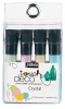 Kreatív festék Pébéo Touch 30 ml 4 db-os klt. kristály színek
