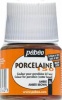 Kreatív porcelánfesték Pébéo Porcaline 150 égethető 45 ml borostyán