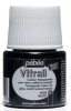Kreatív üvegfesték Pébéo Vitrail oldószeres 45 ml fekete