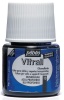 Kreatív üvegfesték Pébéo Vitrail oldószeres 45 ml mélykék