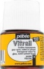 Kreatív üvegfesték Pébéo Vitrail oldószeres 45 ml sárga
