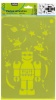 Kreatív stencil forma Pébéo öntapadós kicsi 20x30 cm robot