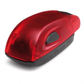 Stamp Mouse 20 piros