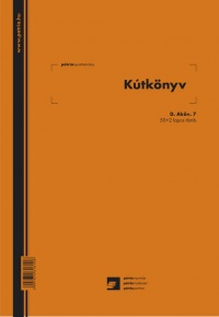 Kútkönyv 50x2 lapos tömb A/4 álló