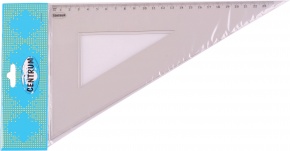Vonalzó Centrum háromszög 60 fokos 13 cm csomagolt