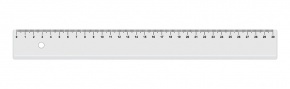 Vonalzó Koh-i-noor egyenes 30 cm 742610