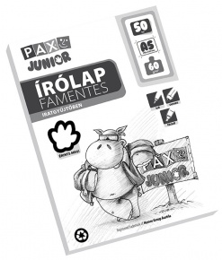 Írólap Pax A/5 famentes