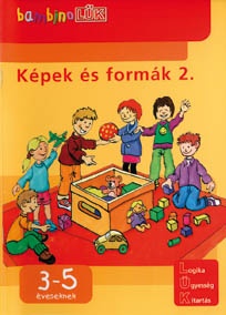 Foglalkoztató füzet BambinoLÜK Képek és formák 2